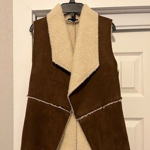 Faux Deer Fur Vest